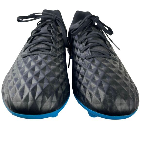 Nike Tiempo Legend 8 Club FGMG Black Blue Hero Cleats NWOT Mens Unisex Sz 10.5 main image 5